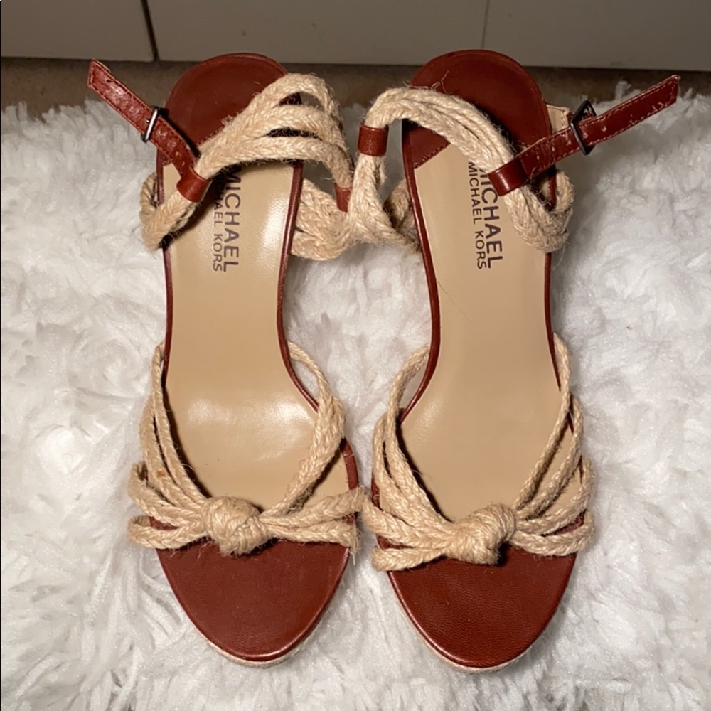 Michael Kors wedge heel sandals